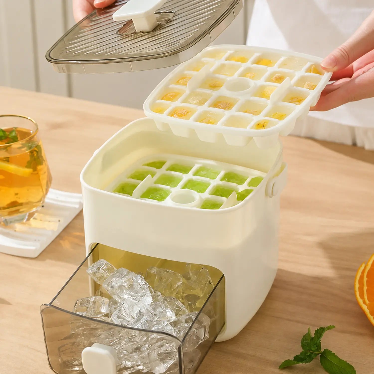 48 Grid Easy Release Ice Cube Tray