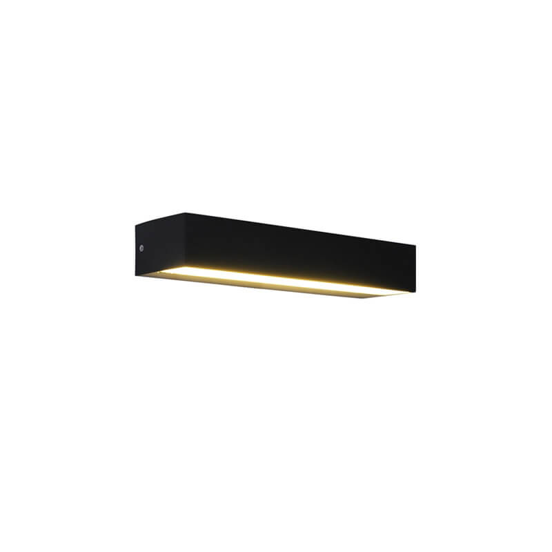 Contemporary Weatherproof Led Black Outdoor Wall Light