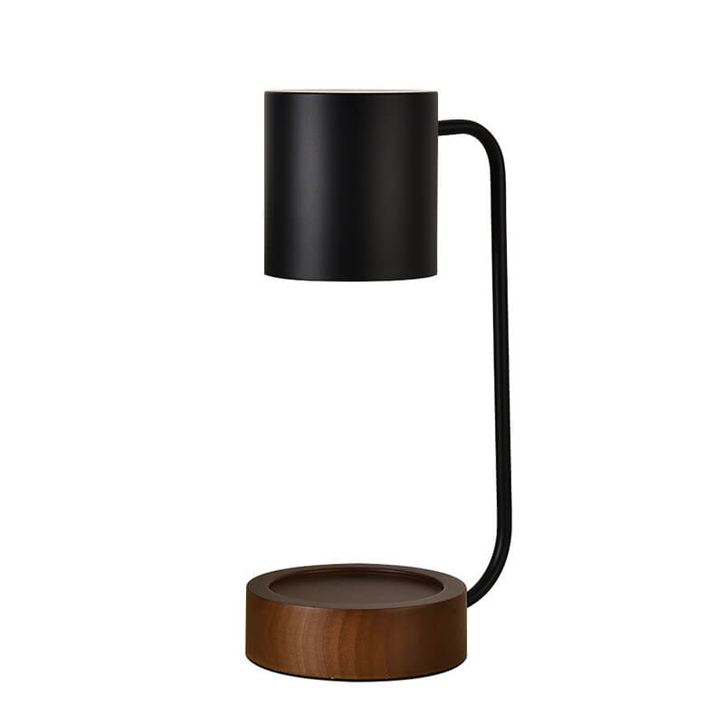 JapaneseWoodDimmablecandlewaxwarmerlamp