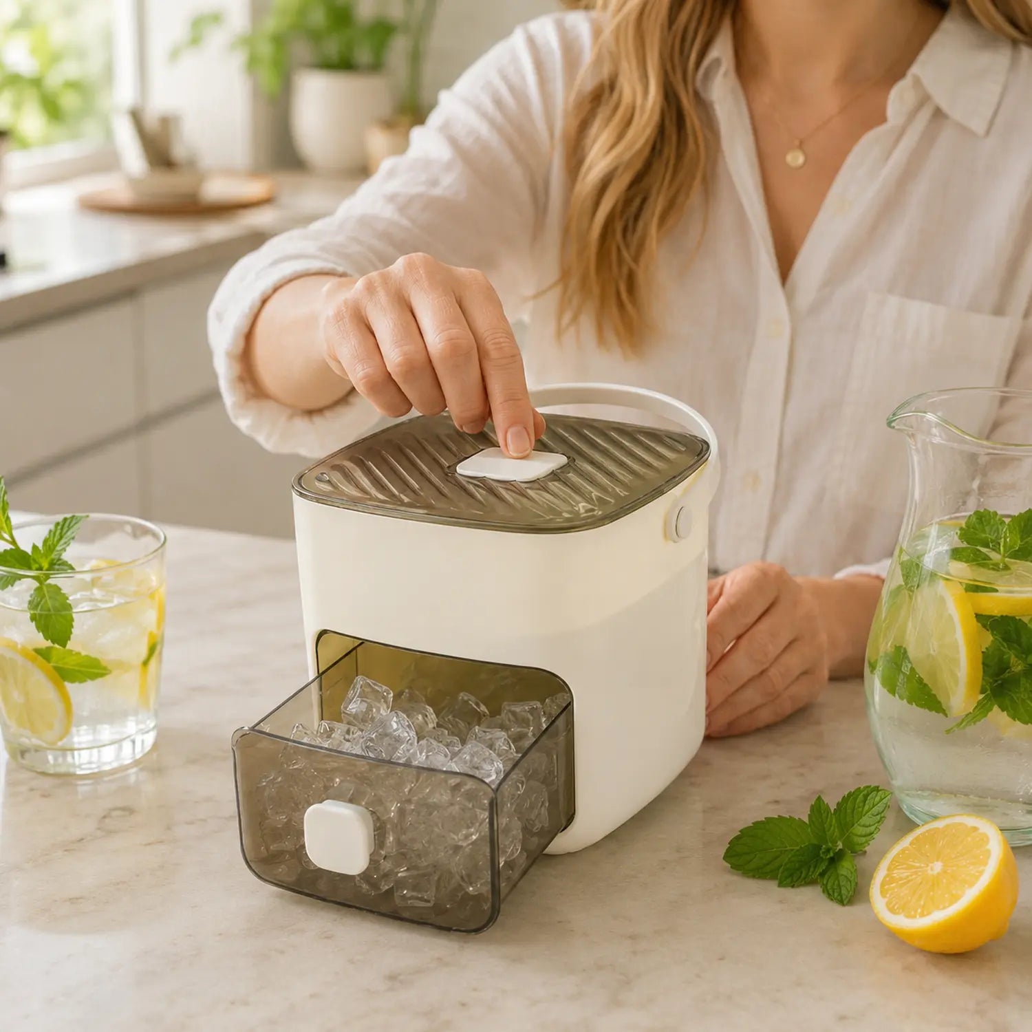 48 Grid Easy Release Ice Cube Tray