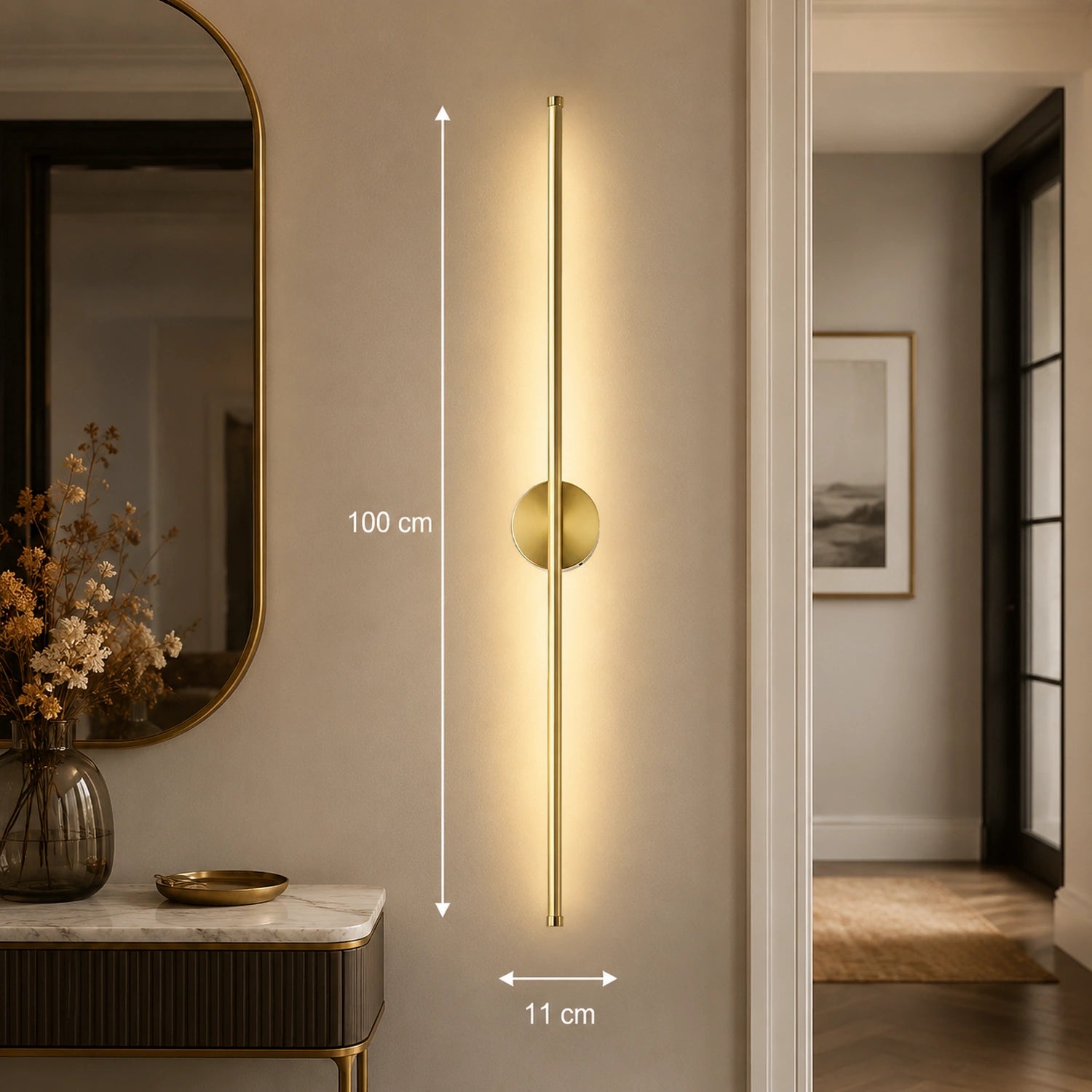Nordic Touch Dimmable LED Wall Light