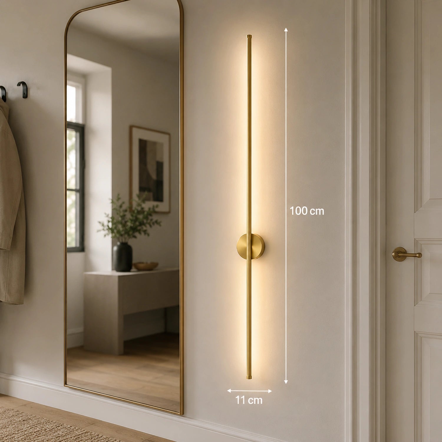 Nordic Touch Dimmable LED Wall Light
