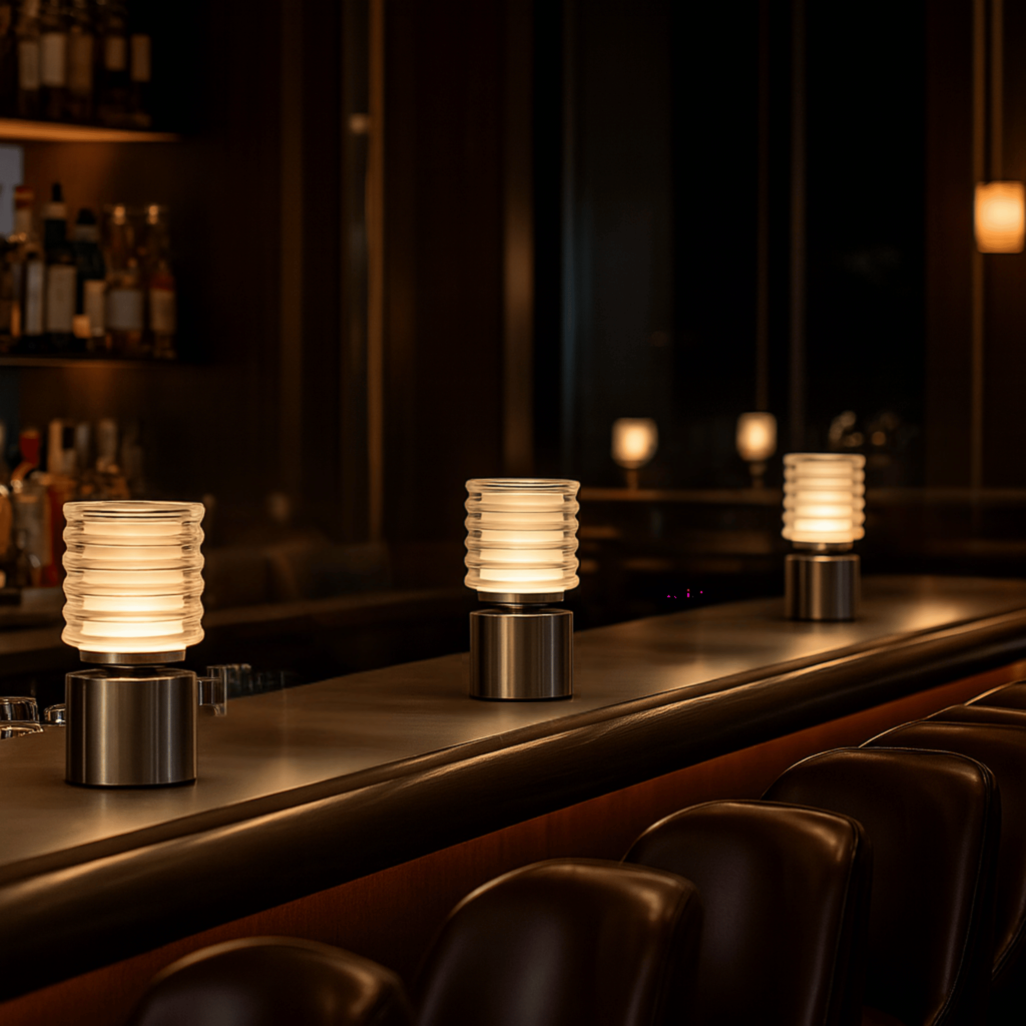 Cordless Metal Dome Table Lamp