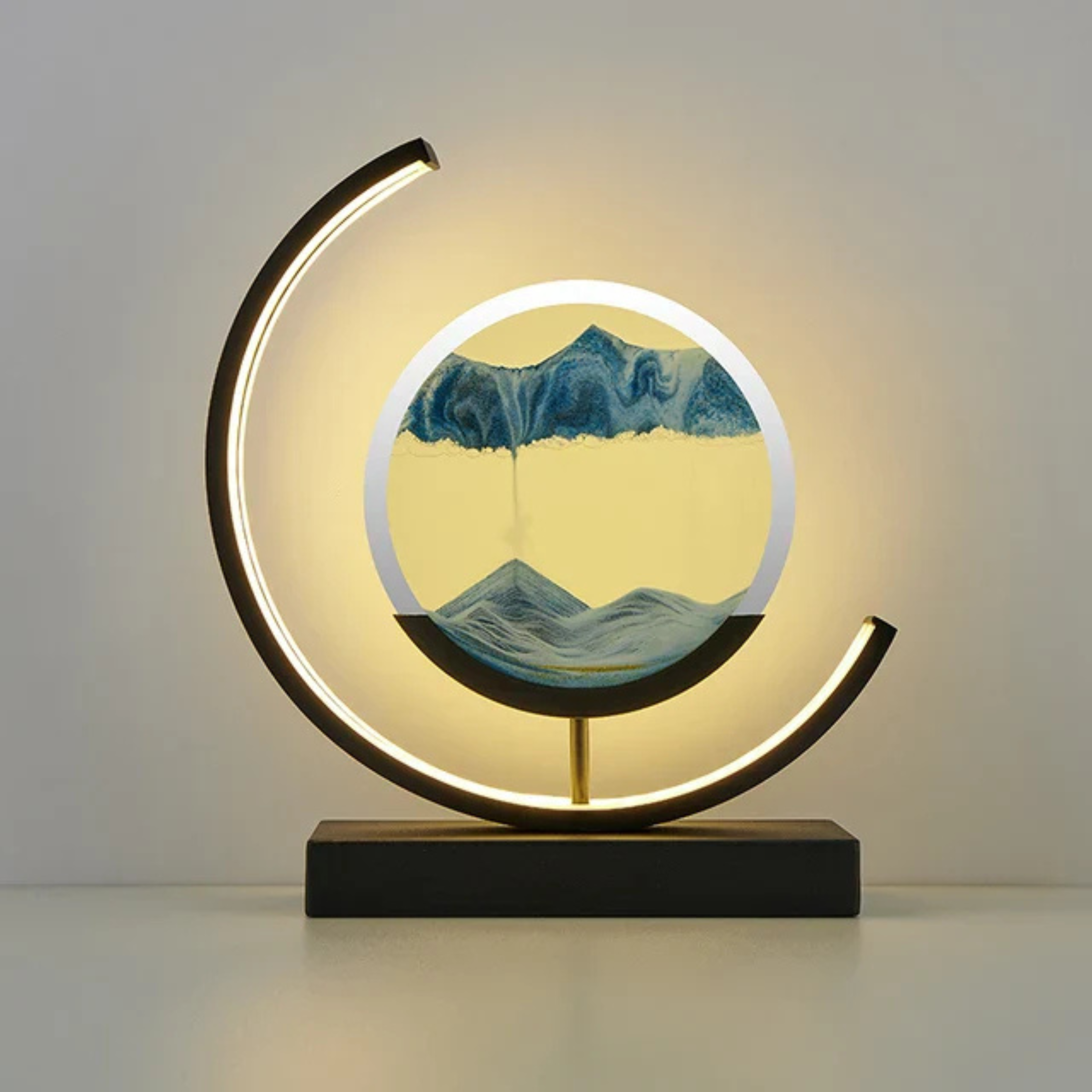 Kinetic Sand Art Ambient LED Contemporary Table Lamp