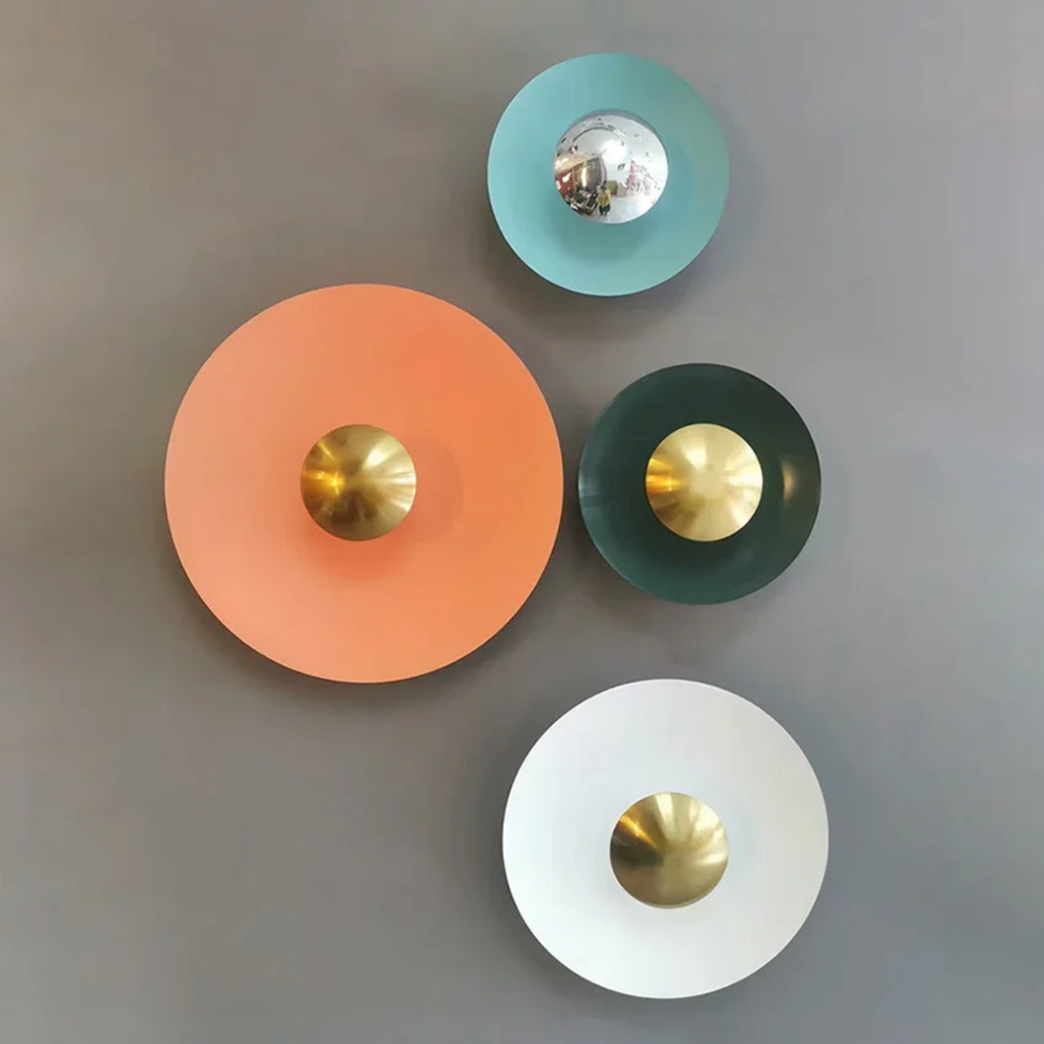 Nordic Modern Wavy Glass Led Wall Lamp Sconce
