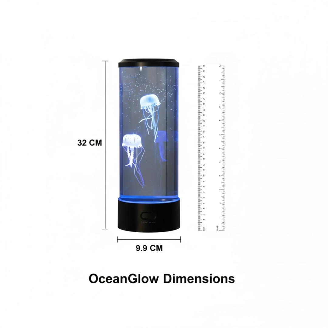 Modern LED Jellyfish Table Lamp for Bedroom - Mood Light - Bedside Night Light