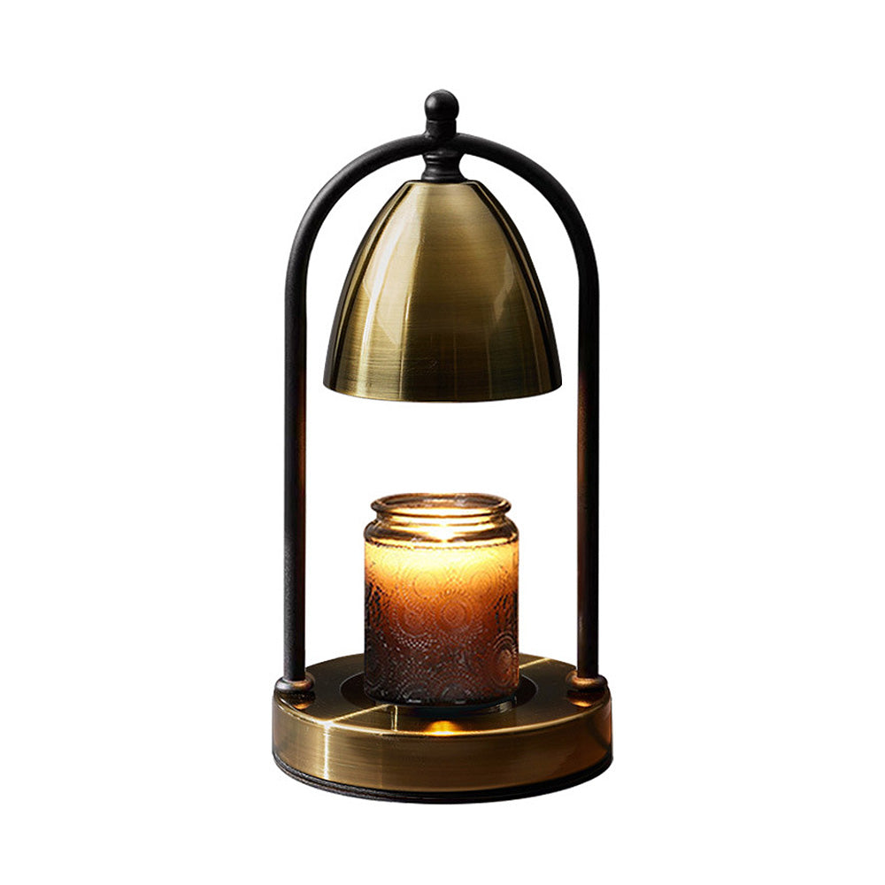 Contemporary Iron Mini Candle Warmer Lamp