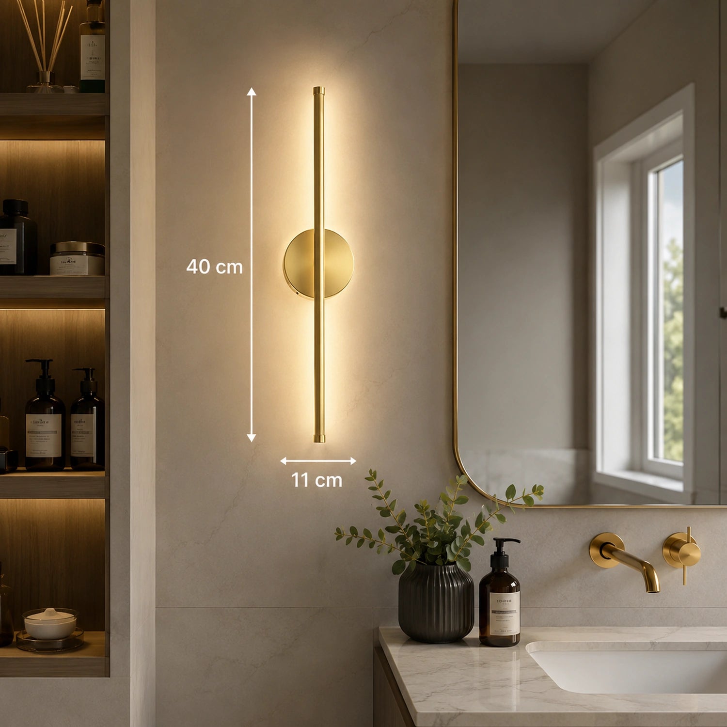 Nordic Touch Dimmable LED Wall Light