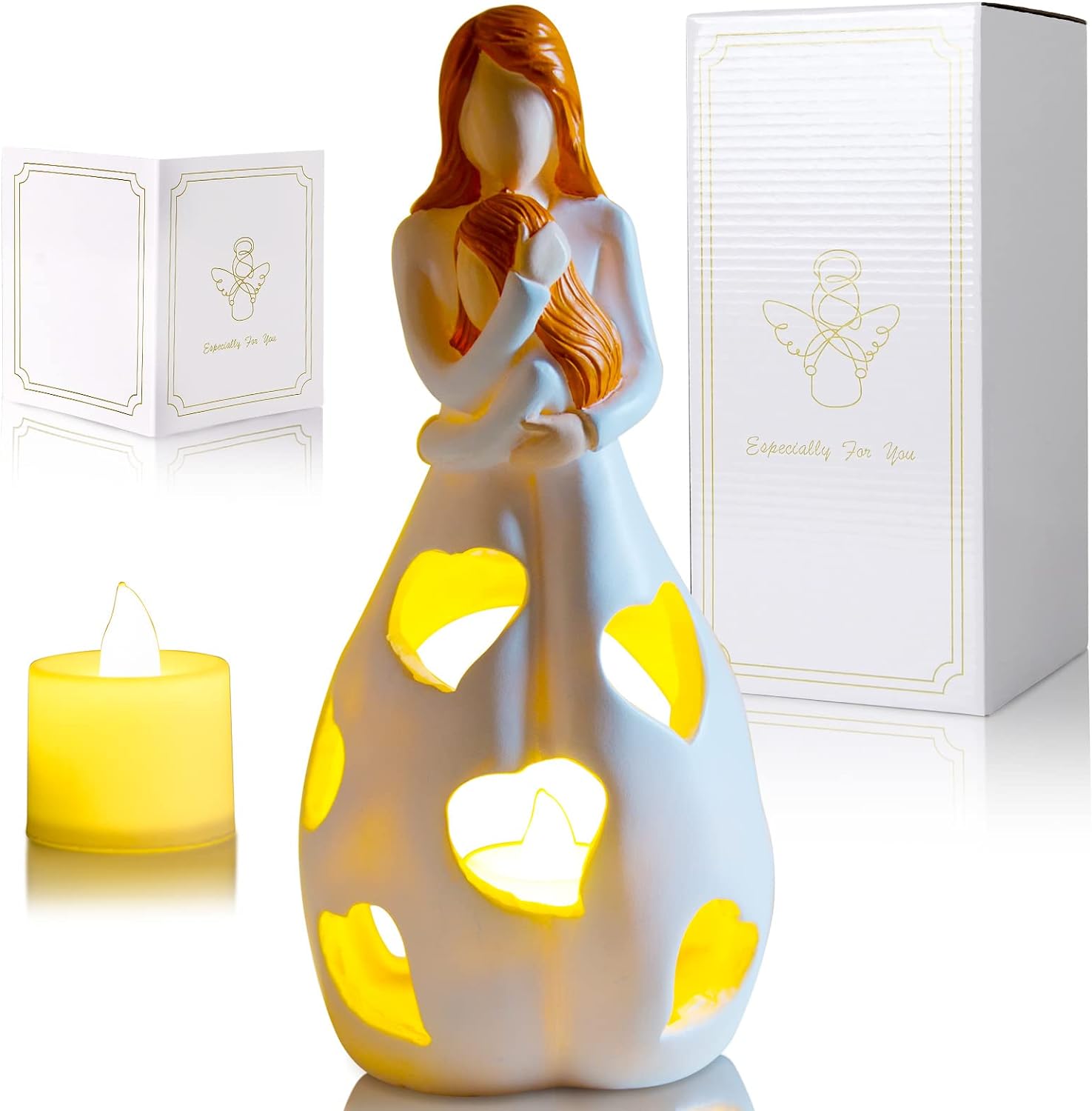 Heart LED Bedside Table Lamp - Night Light - Heart Shape