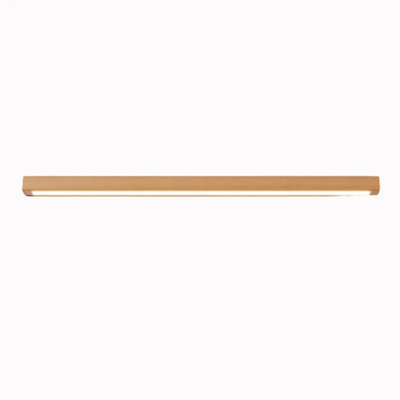 Modern Dimmable Linear Wood Acrylic Minimalist Wall Light