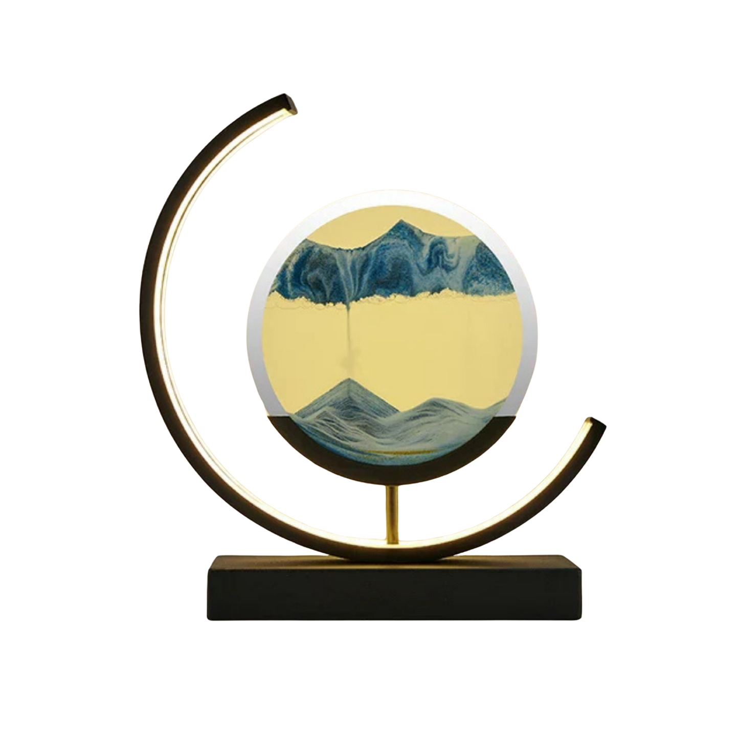Kinetic Sand Art Ambient LED Contemporary Table Lamp