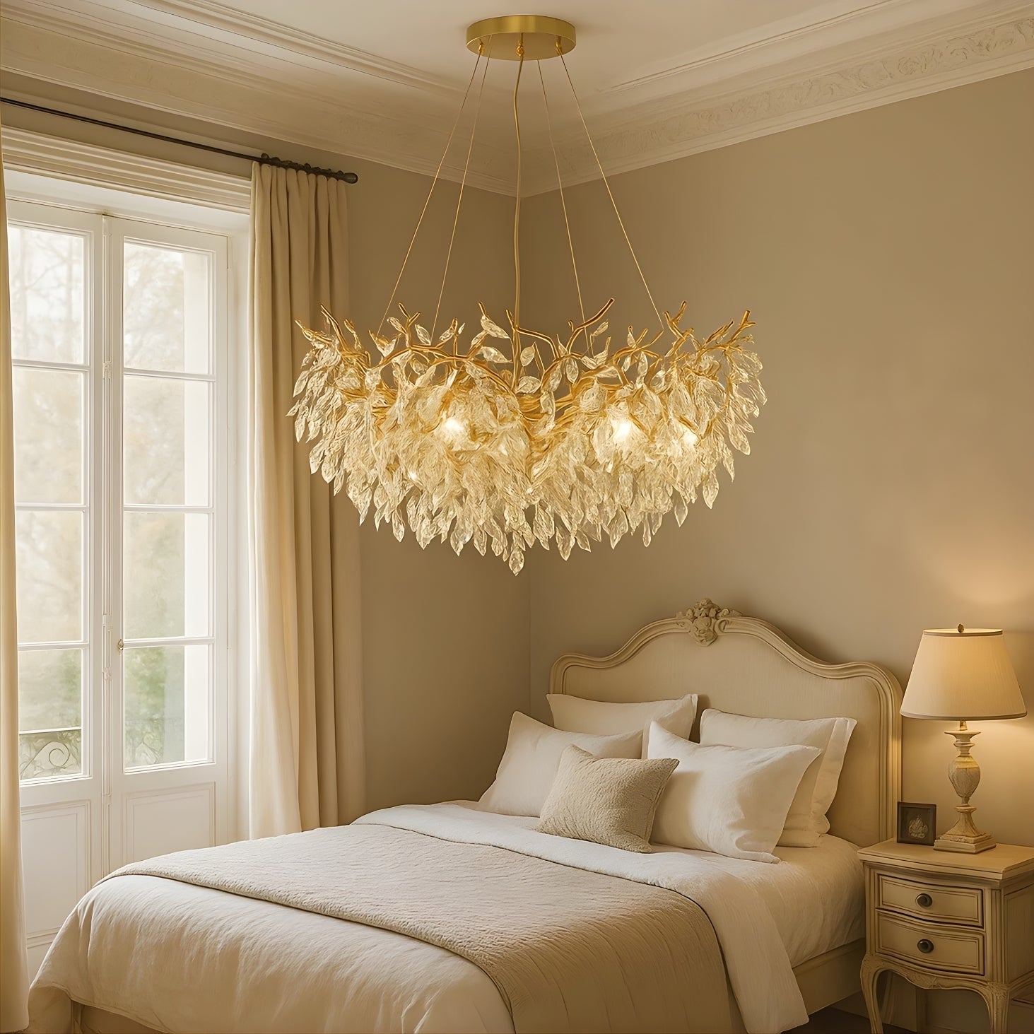 Modern Crystal Ceiling Chandelier Lamp