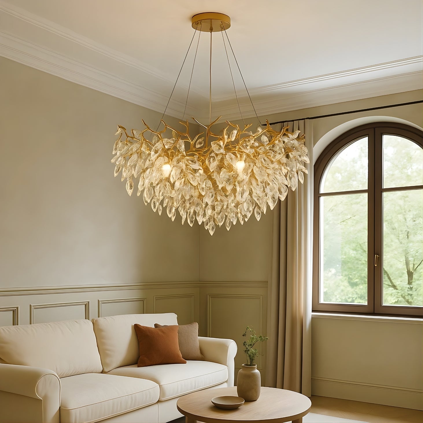 Modern Crystal Ceiling Chandelier Lamp