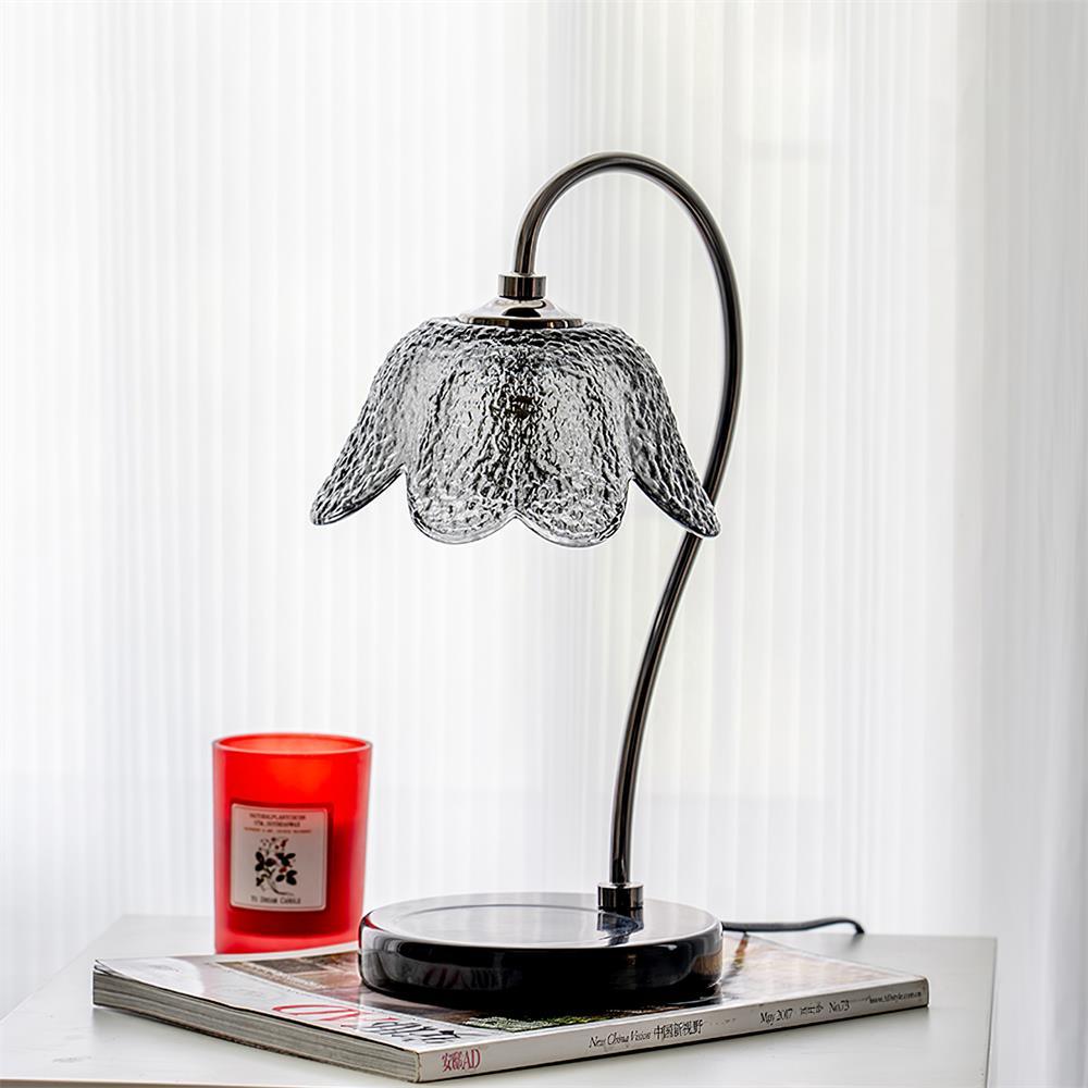 Bellix Candle Warmer Lamp – Black Metal Bell Shade