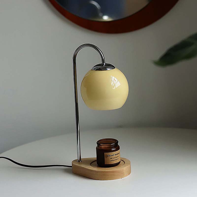 Nordic Candle Warmer Lamp Table Light Cozy Ambience