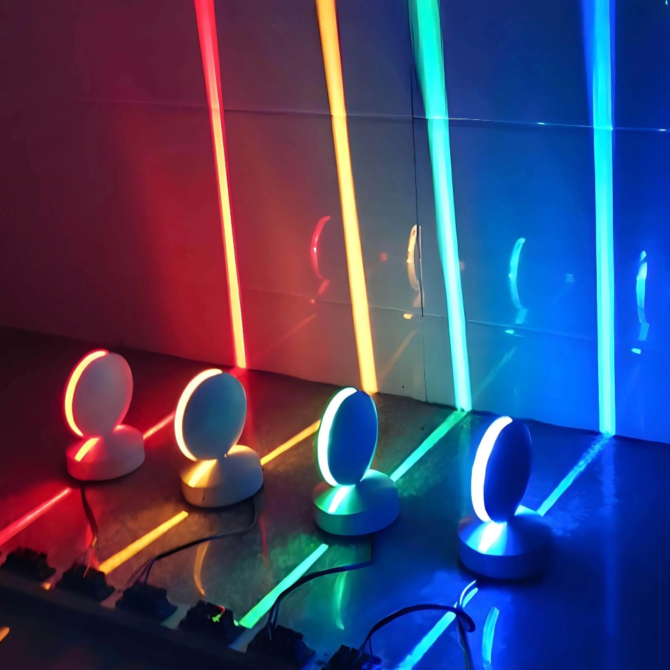 Modern LED Neon Ceiling Tube Light - Linear System for Hallway Corridors