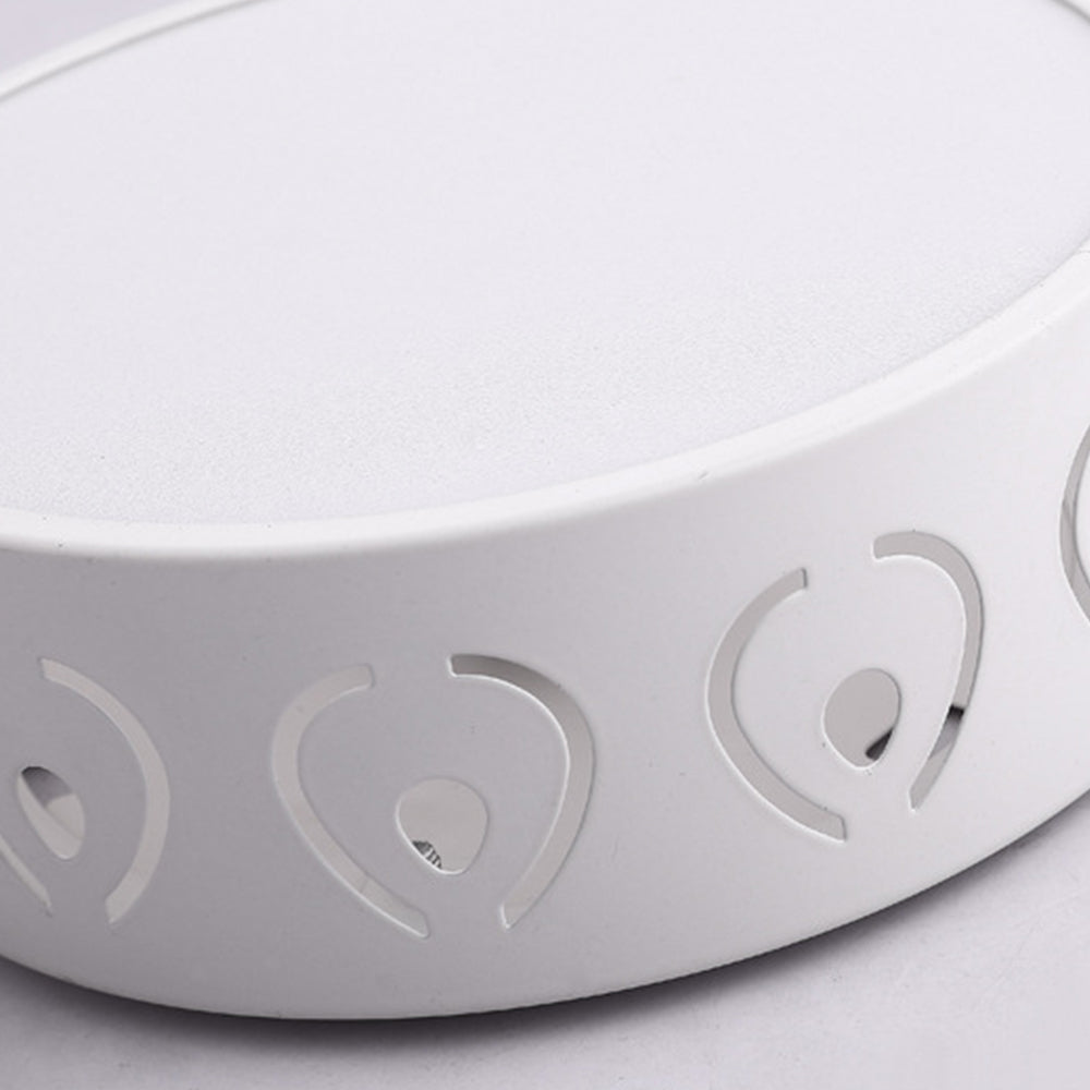 Pattern Glow LED Ceiling Light – Star-Burst Effect Flush Mount – Hallway Corridor 15cm