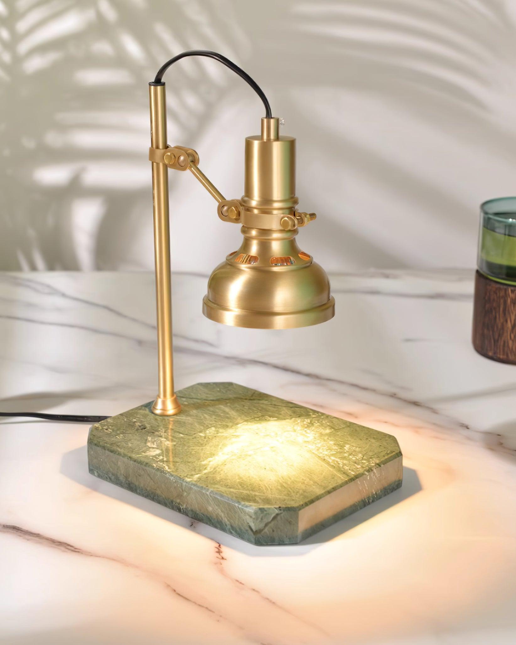 Celvyn Candle Warmer Lamp – Star Dome Shade – Adjustable Wax Melting Lamp