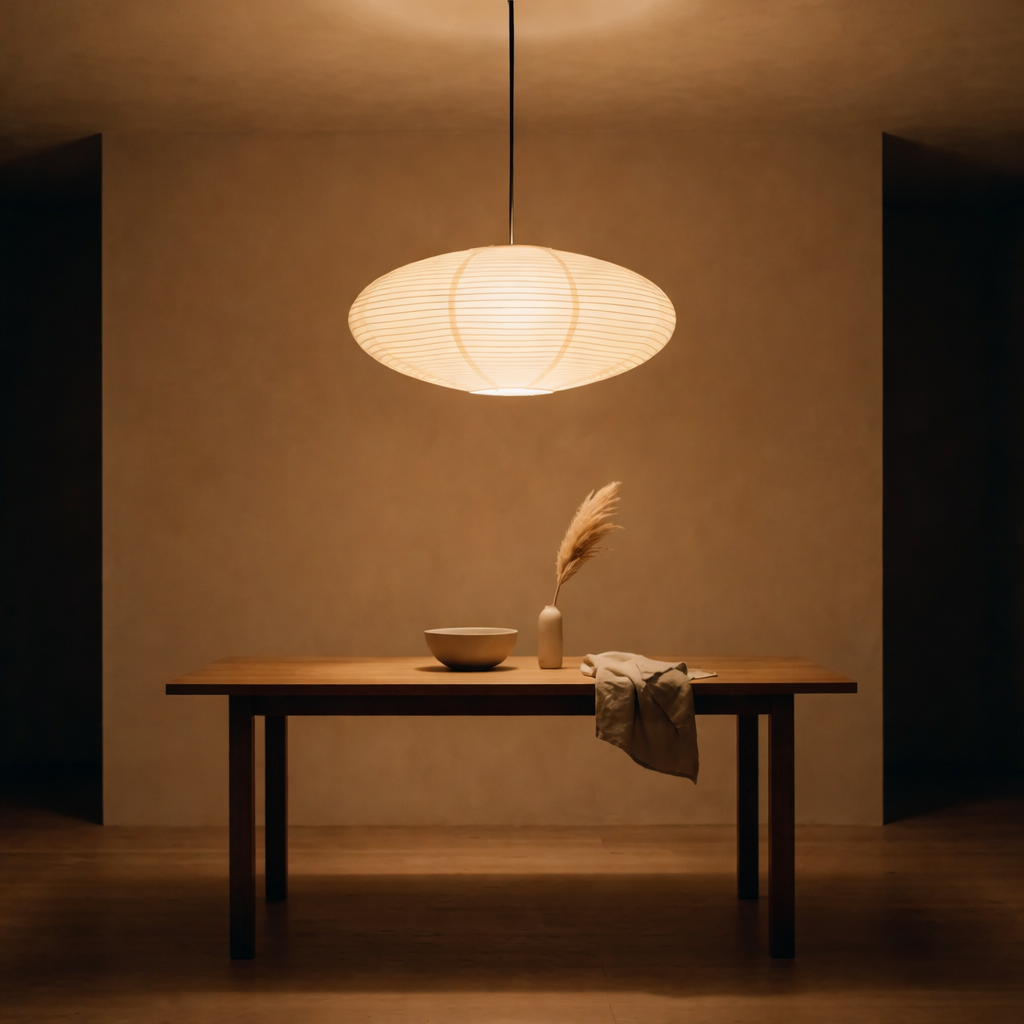 Wabi Sabi Paper Pendant Light