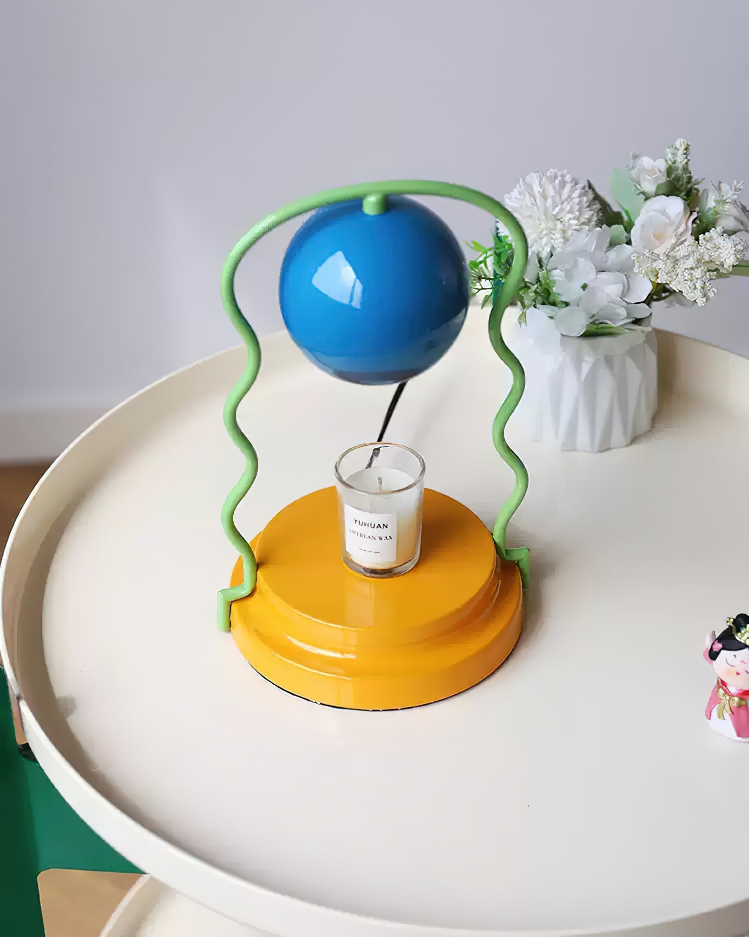 Circo Candle Warmer Lamp – Retro Circus Style – Colorful Decorative Wax Melting