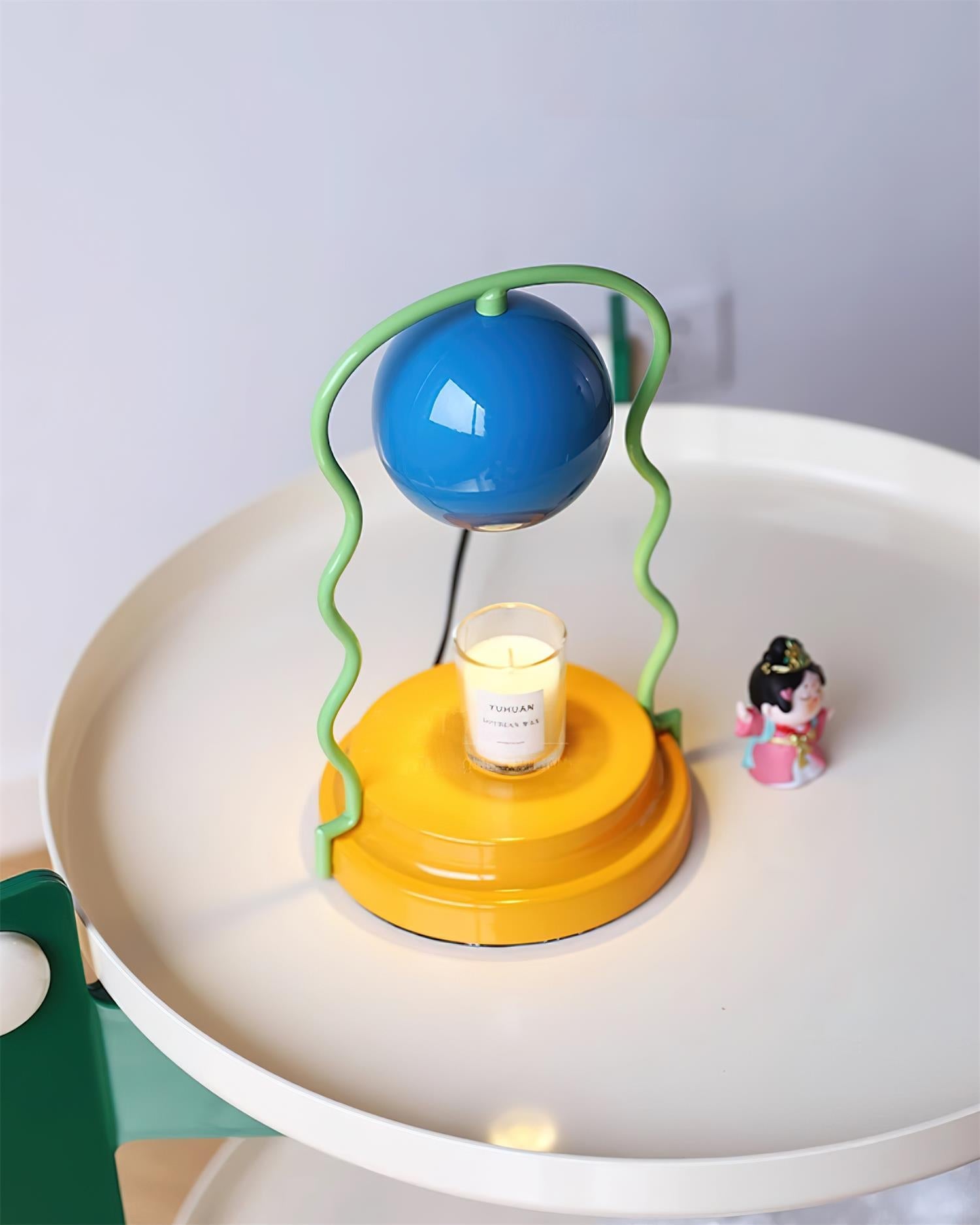 Circo Candle Warmer Lamp – Retro Circus Style – Colorful Decorative Wax Melting