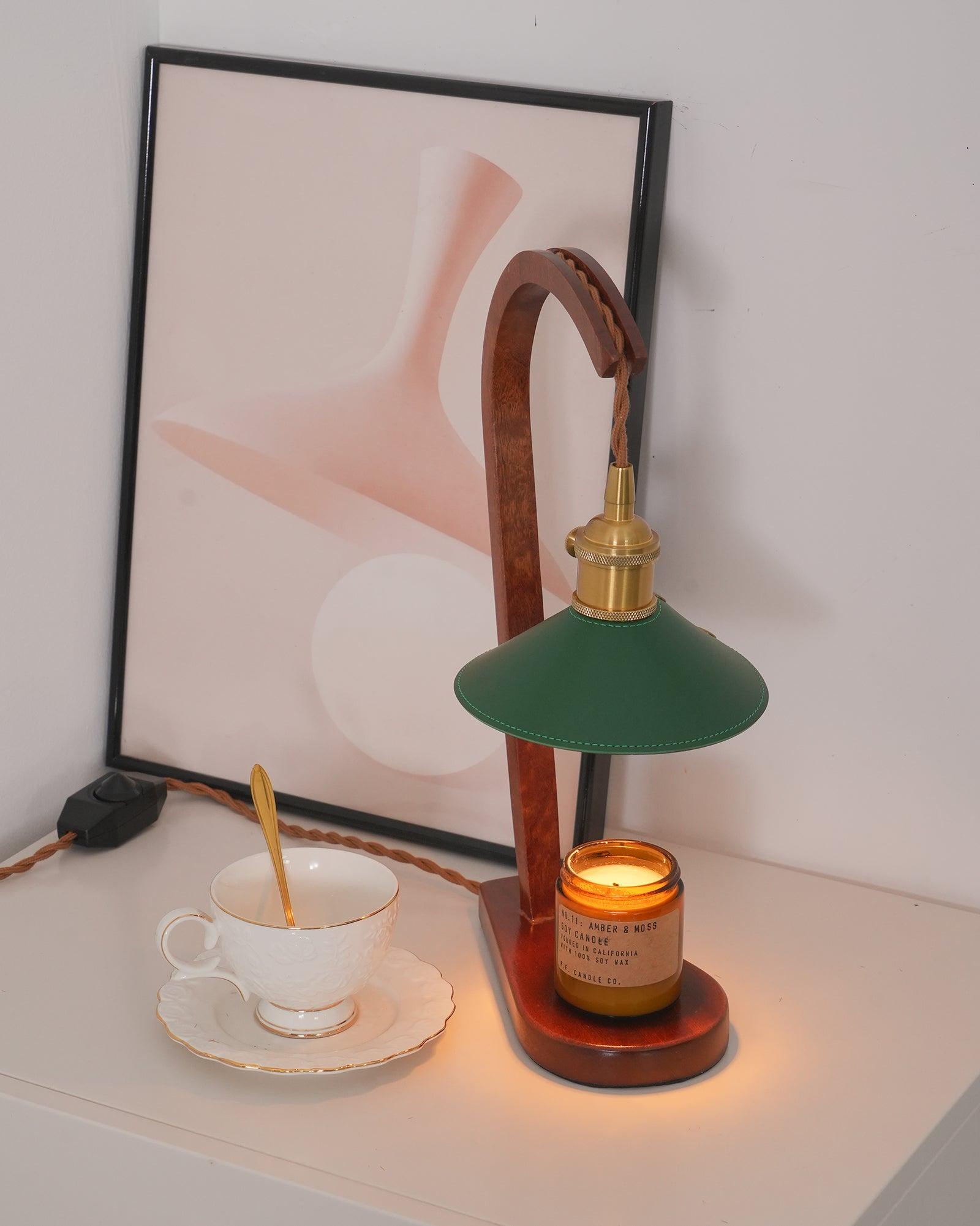 Modern Minimalist Tabletop Home Decor Candle Warmer Lamp