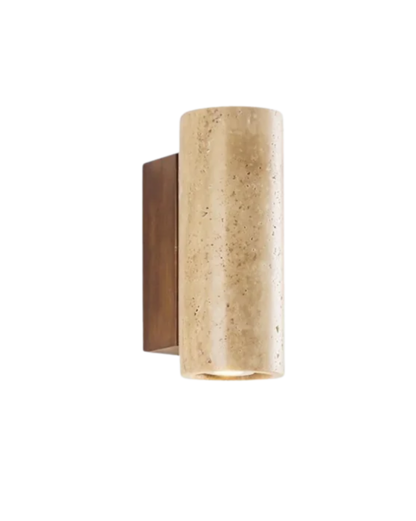 Natural Warm Ambient Travertine Modern Wall Lamp