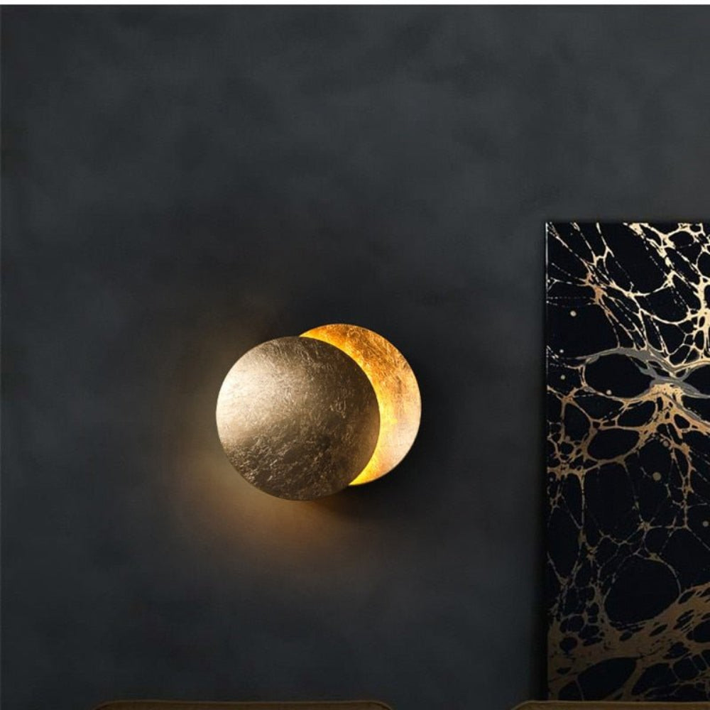 Modern Led Soft Glow Compact Minimalist Wall Sconce Bedside Light