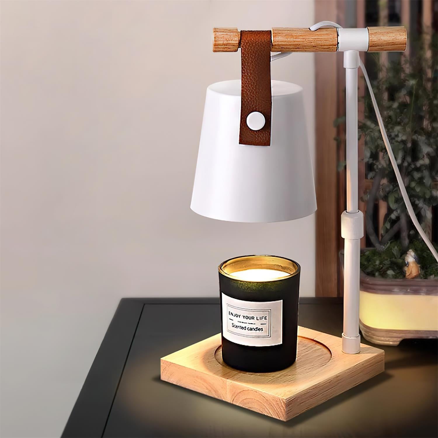 Givon Candle Warmer Lamp – Compact Lamp – Small Space Wax Heating