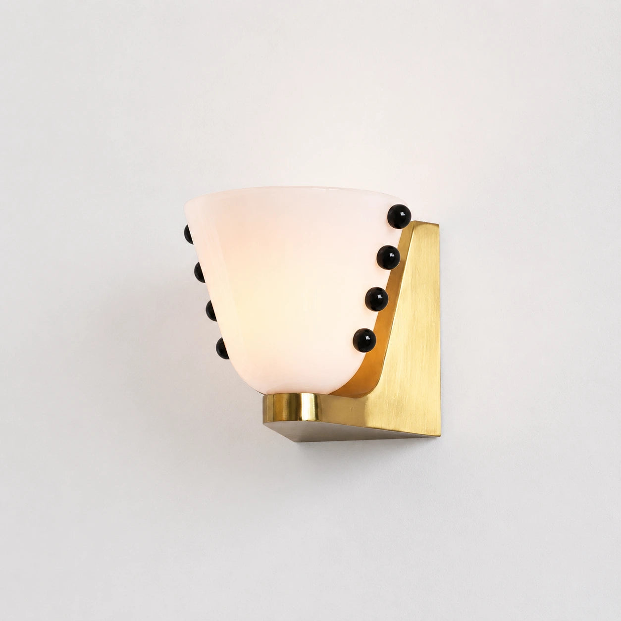 French Minimalist Glass Wall Light