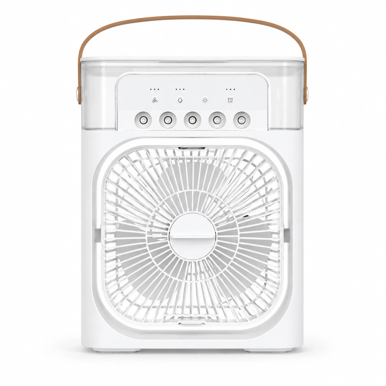 3-in-1 Portable Air Cooler Fan with Humidifier, 3 Speeds, LED Night Light, USB Powered