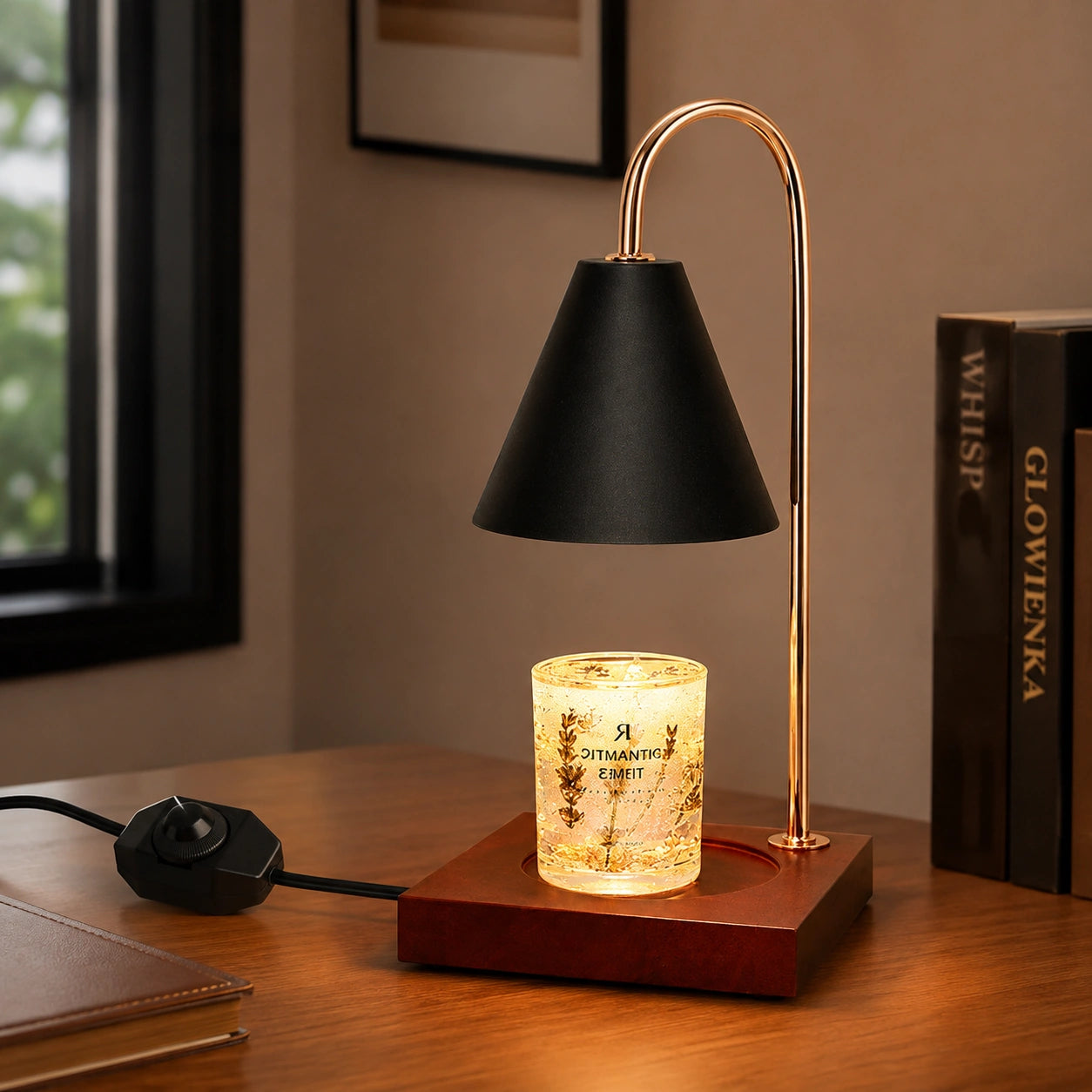 Candle Warmer Lamp with Dimmer Switch & Aromatherapy