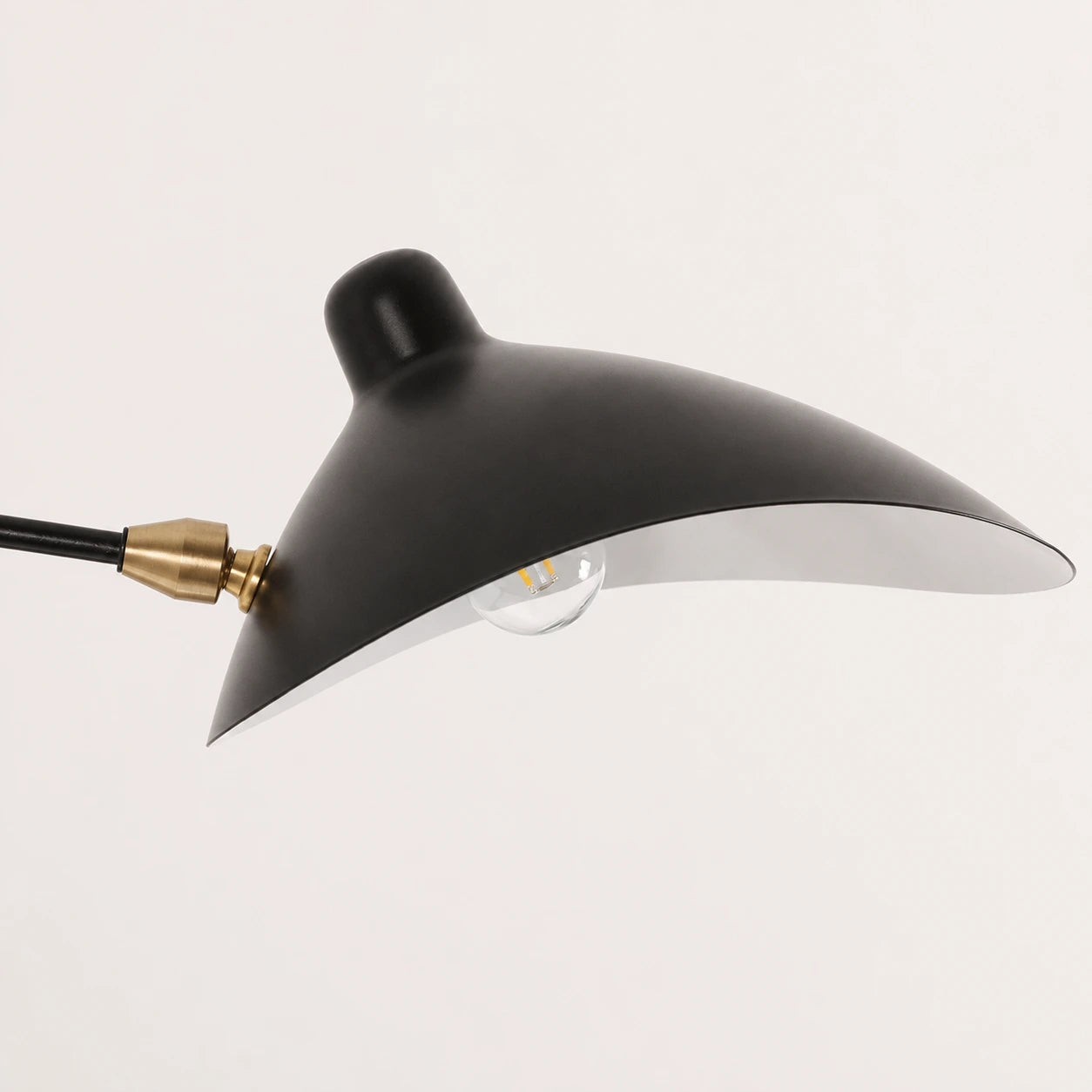 Adjustable Long-Arm Industrial Wall Lamp