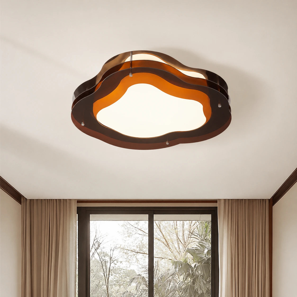 Cloud-Shaped Full-Spectrum LED Ceiling Light