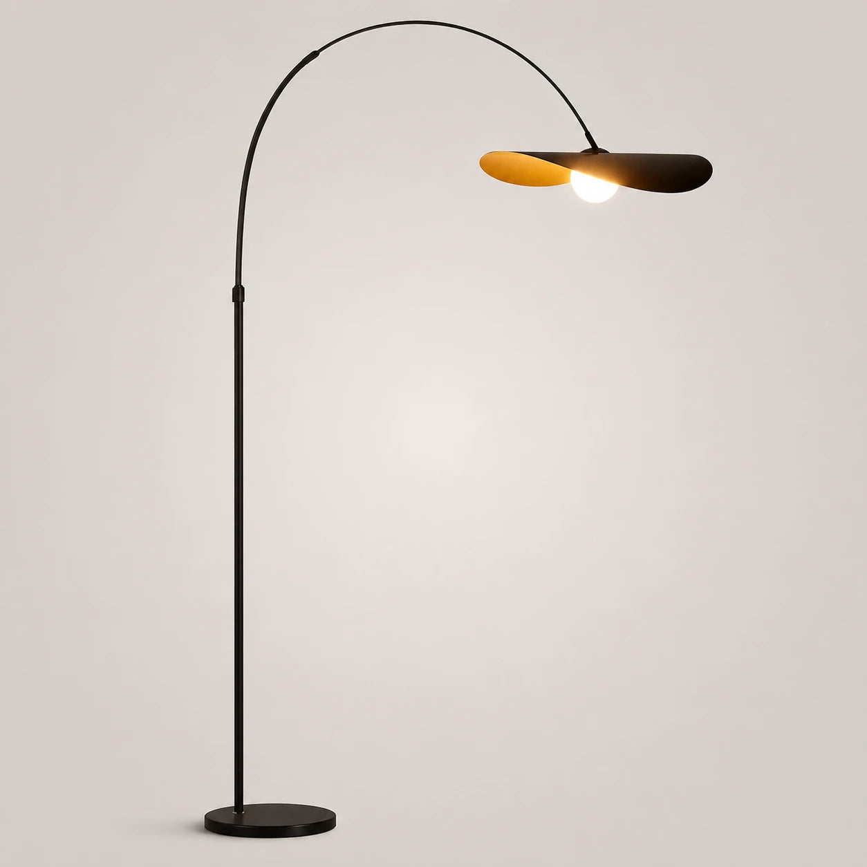 Modern Sculptural Arc Floor Lamp
