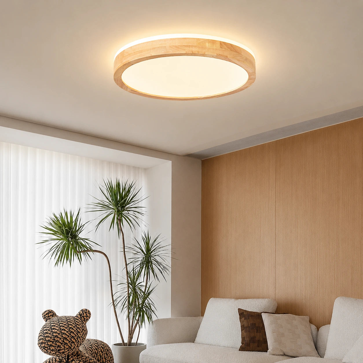 Modern Low-Profile LED Ceiling Light