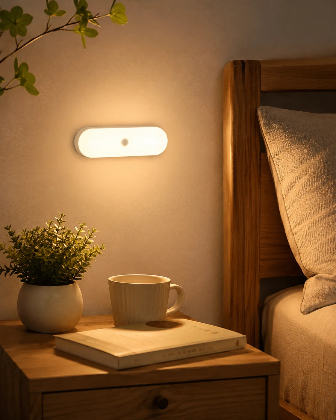 Rechargeable Motion Sensor LED Wall Light