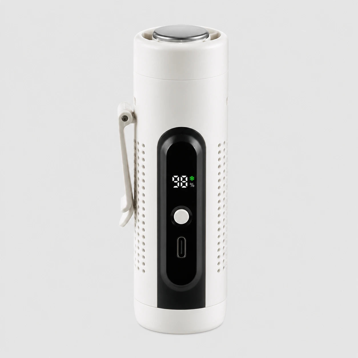 Mini Handheld Fan USB Rechargeable Neck Hanging Fan with Cold Compress for Outdoor Use