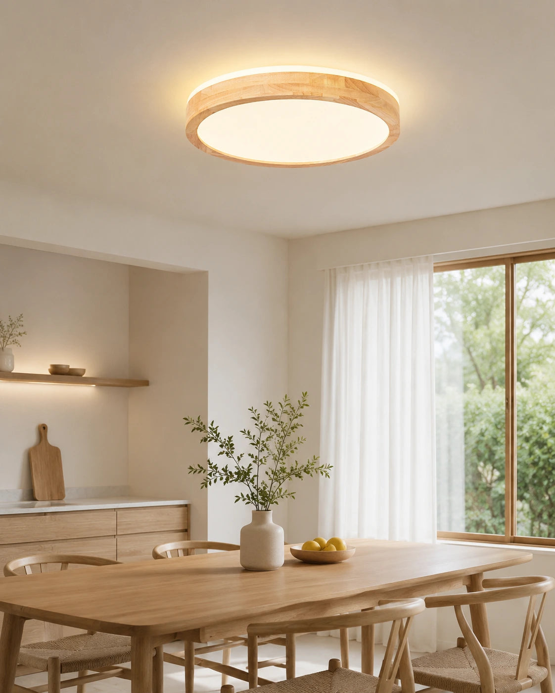 Modern Low-Profile LED Ceiling Light