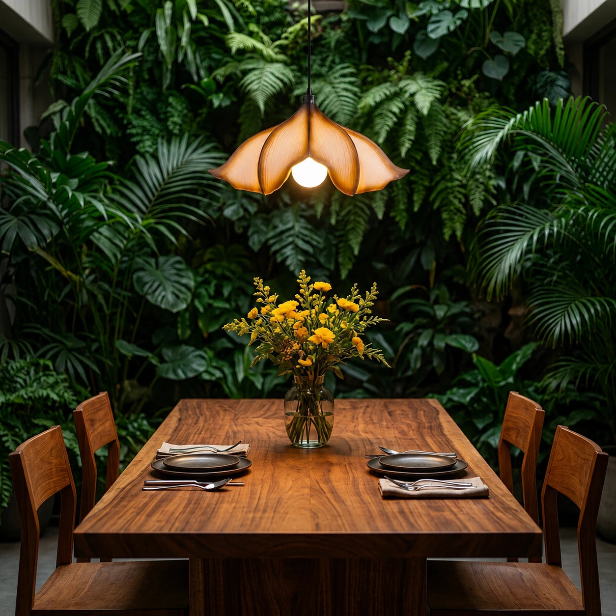 Petal Bloom Pendant Light
