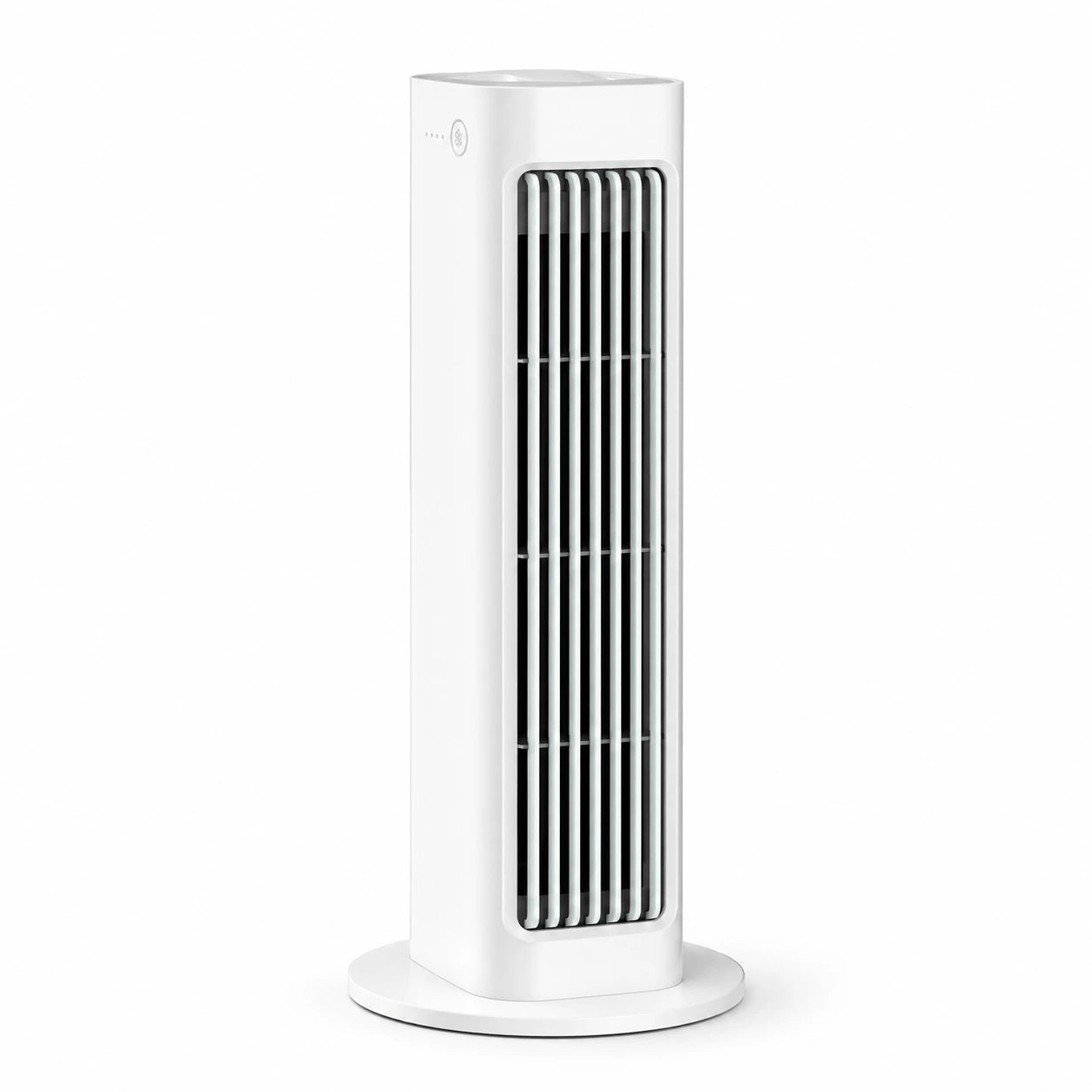 Wall Mounted Silent Fan with Remote Control - Rechargeable Air Cooler, 3 Speeds, Leafless Design