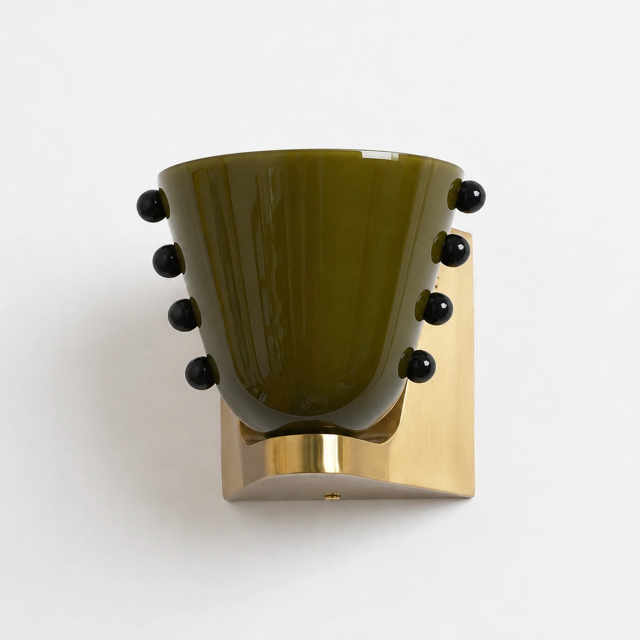 French Minimalist Glass Wall Light