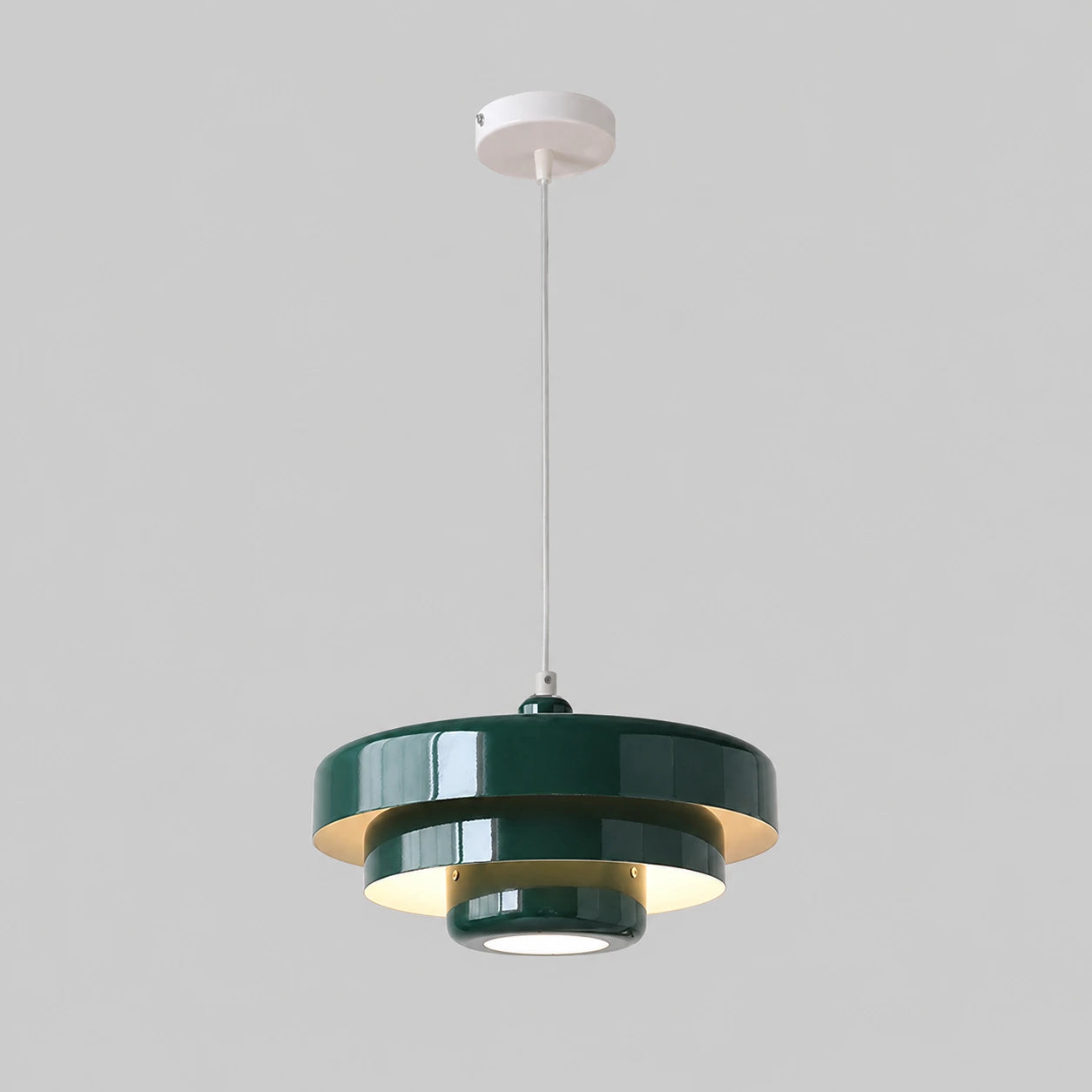 Retro Layered Disc Pendant Light