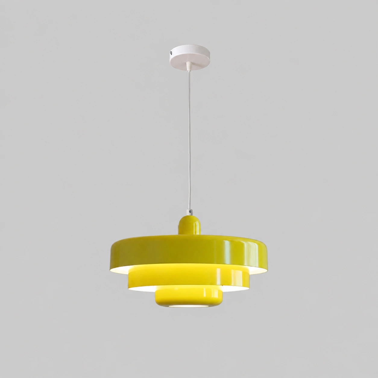 Retro Layered Disc Pendant Light