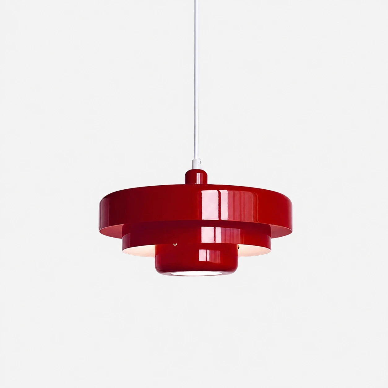 Retro Layered Disc Pendant Light