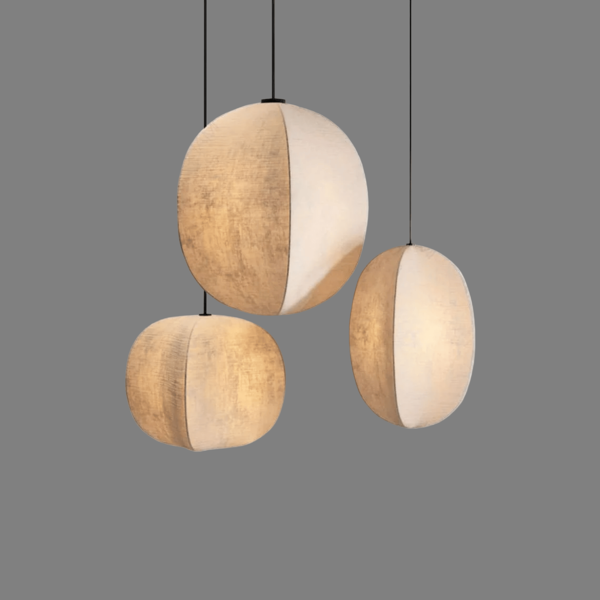 Wabi Sabi Silk LED Pendant Light