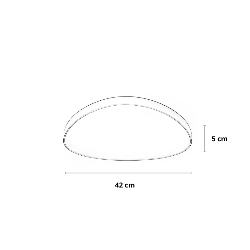 Dimmable LED Ceiling Light with Remote Control