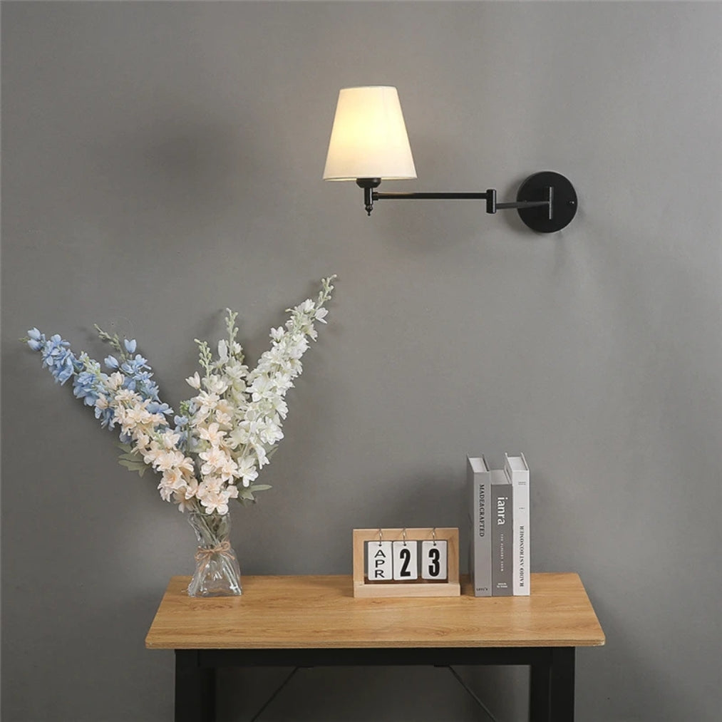 Adjustable Swing Arm Wall Lamp