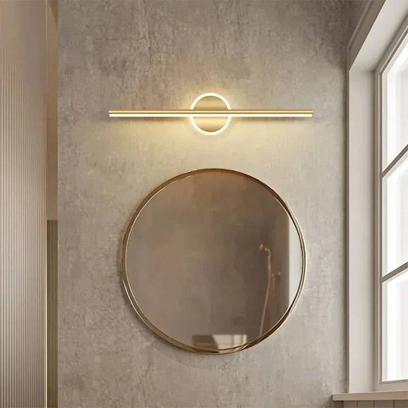 SleekLEDBathroomVanityOverMirrorWallLight