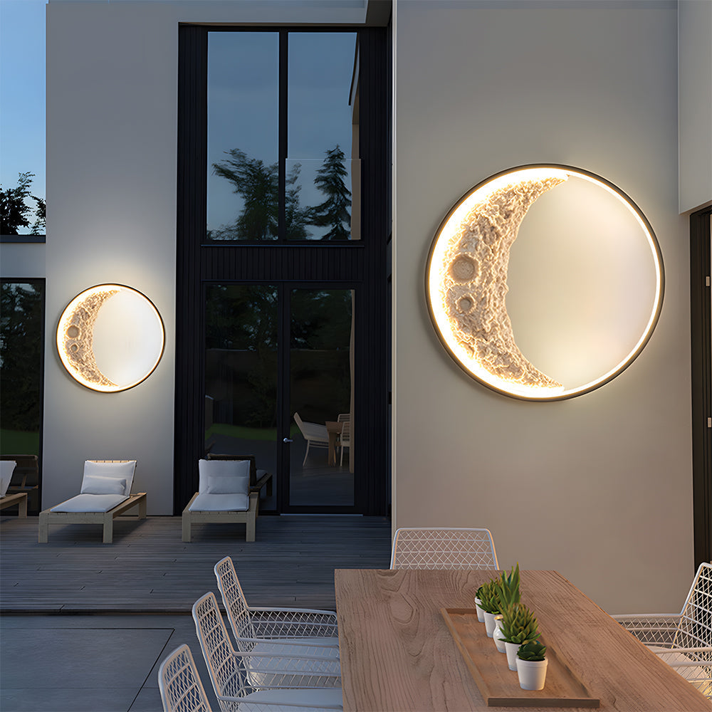Artistic IP65 Waterproof Metal Outdoor Garden Wall Lantern